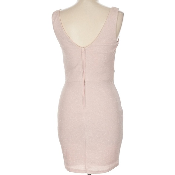 Midnight Doll Beige Soarkle Cocktail Dress. Size 5 - Picture 2 of 12